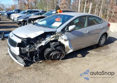 2017 Kia Forte Lx from USA, damaged, VIN 3KPFK4A76HE089244